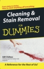 Image for Cleaning &amp; stain removal for dummies