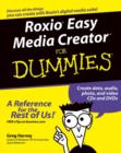 Image for Roxio Easy Media Creator for Dummies