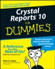 Image for Crystal Reports 10 for dummies