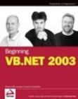 Image for Beginning Vbnet 2003.