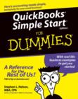 Image for QuickBooks Simple Start For Dummies
