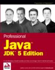 Image for Professional Java, JDK 5 Edition : JDK 5 Edition