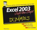 Image for Excel 2003 Just the Steps For Dummies