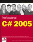 Image for Professional C# 2005