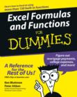 Image for Excel Formulas and Functions for Dummies