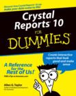 Image for Crystal Reports 10 for dummies