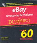 Image for eBay Timesaving Techniques for Dummies