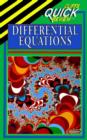 Image for CliffsQuickReview Differential Equations