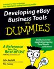 Image for Developing eBay business tools for dummies