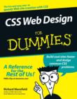 Image for CSS Web Design For Dummies