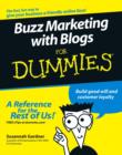 Image for Buzz Marketing with Blogs For Dummies