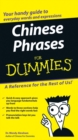 Image for Chinese phrases for dummies