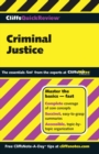 Image for CliffsQuickReview Criminal Justice