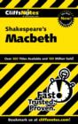 Image for CliffsNotes on Shakespeare&#39;s Macbeth