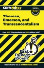Image for CliffsNotes Thoreau, Emerson, and Transcendentalism
