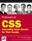 Image for Professional CSS  : cascading style sheets for web design