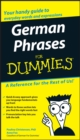 Image for German Phrases For Dummies