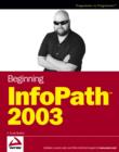 Image for Beginning InfoPath 2003