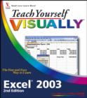 Image for Teach Yourself Visually Excel 2003