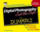 Image for Digital photography: just the steps for dummies