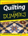 Image for Quilting For Dummies