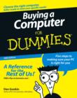 Image for Buying a Computer for Dummies