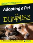 Image for Adopting a pet for dummies