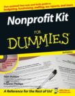 Image for Nonprofit Kit for Dummies