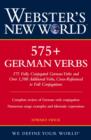 Image for Webster&#39;s New World 575+ German Verbs