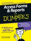 Image for Access Forms and Reports For Dummies