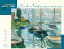 Image for Claude Monet  Sailboats on the Seine 1000 Piece Jigsaw Puzzle