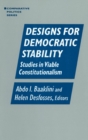 Image for Designs for Democratic Stability