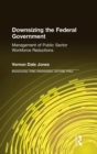 Image for Downsizing the Federal Government : Management of Public Sector Workforce Reductions