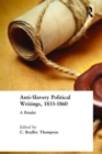 Image for Anti-Slavery Political Writings, 1833-1860