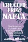 Image for Created from NAFTA: The Structure, Function and Significance of the Treaty&#39;s Related Institutions