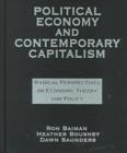 Image for Political Economy and Contemporary Capitalism : Radical Perspectives on Economic Theory and Policy