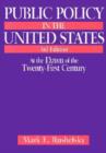 Image for Public Policy in the United States