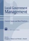 Image for Local Government Management