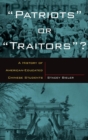 Image for Patriots or Traitors : A History of American Educated Chinese Students