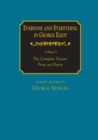 Image for Everyone and Everything in George Eliot: v. 1: The Complete Fiction: Prose and Poetry: v. 2: Complete Nonfiction, the Taxonomy, and the Topicon