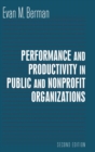 Image for Performance and Productivity in Public and Nonprofit Organizations