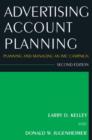 Image for Advertising account planning  : planning and managing an IMC campaign