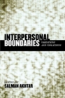Image for Interpersonal Boundaries : Variations and Violations