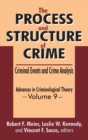 Image for The Process and Structure of Crime : Criminal Events and Crime Analysis