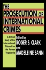 Image for The Prosecution of International Crimes