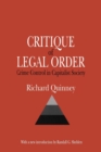 Image for Critique of the Legal Order
