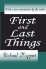 Image for First and Last Things