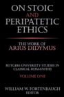 Image for On Stoic and Peripatetic Ethics
