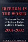 Image for Freedom in the world  : the annual survey of political rights and civil liberties, 2001-2002