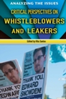 Image for Critical Perspectives on Whistleblowers and Leakers